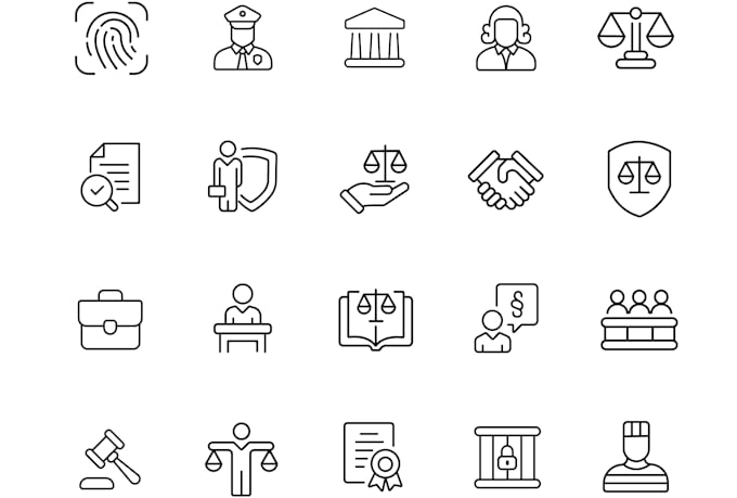 design modern technology icon set for UI